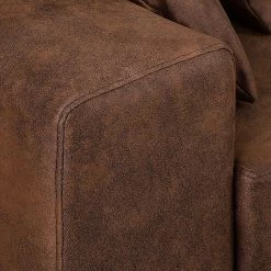 Ars manufacti Canapé d'angle Dulmen (convertible) - Marron foncé -Meubles de salon Soldes ecksofa dulmen mit schlaffunktion samtstoff longchair beidseitig montierbar dunkelbraun 1234806