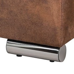 Ars manufacti Canapé d'angle Dulmen (convertible) - Marron foncé -Meubles de salon Soldes ecksofa dulmen mit schlaffunktion samtstoff longchair beidseitig montierbar dunkelbraun 1234850