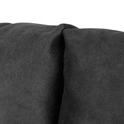 Ars manufacti Canapé d'angle Dulmen (convertible) - Noir -Meubles de salon Soldes ecksofa dulmen mit schlaffunktion samtstoff longchair beidseitig montierbar schwarz 1231818