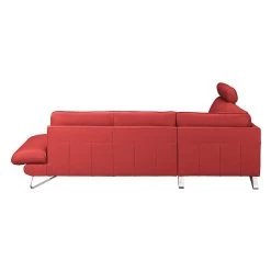 Fredriks Canapé d'angle Enzo - Avec appui-tête 20 Fredriks Canapé d'angle Enzo - Avec appui-tête -Meubles de salon Soldes ecksofa enzo echtleder kaminrot ottomane davorstehend links 418498