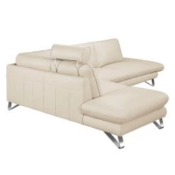 Fredriks Canapé d'angle Enzo - Avec appui-tête 15 Fredriks Canapé d'angle Enzo - Avec appui-tête -Meubles de salon Soldes ecksofa enzo kunstleder taupe ottomane davorstehend links 418363