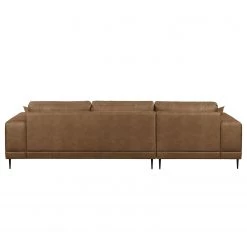 Ars manufacti Canapé d'angle Flesk - Marron clair - Méridienne longue à gauche (vue de face) - Sans repose-pieds 23 Ars manufacti Canapé d'angle Flesk - Marron clair - Méridienne longue à gauche (vue de face) - Sans repose-pieds -Meubles de salon Soldes ecksofa flesk microfaser ohne hocker hellbraun 4284060