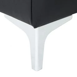 Loftscape Canapé d'angle Giulia - Noir - Méridienne courte à gauche (vue de face) 26 Loftscape Canapé d'angle Giulia - Noir - Méridienne courte à gauche (vue de face) -Meubles de salon Soldes ecksofa giulia echtleder schwarz longchair davorstehend links 530641