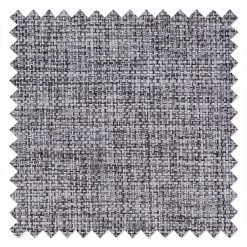 Roomscape Canapé d'angle Ilona (convertible) - Méridienne courte à gauche (vue de face) -Meubles de salon Soldes ecksofa ilona mit schlaffunktion kunstleder weiss webstoff grau ottomane davorstehend links 382952