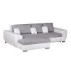 Roomscape Canapé d'angle Ilona (convertible) - Méridienne courte à gauche (vue de face)