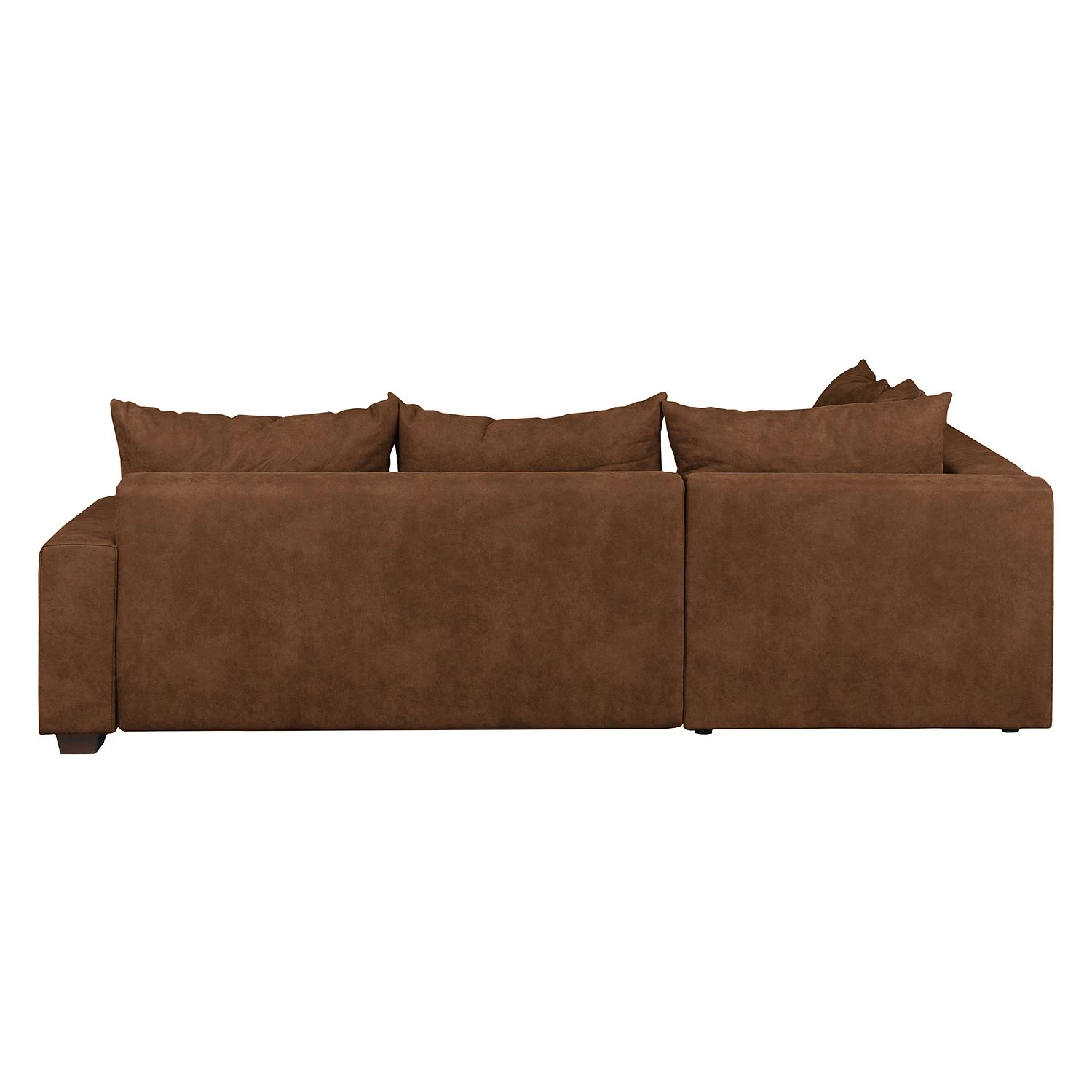 Loftscape Canapé d'angle Inywa - Convertible / montable des deux côtés - Aspect cuir antique - Microfibre Priya: Cognac - Avec fonction couchage 10 Loftscape Canapé d'angle Inywa - Convertible / montable des deux côtés - Aspect cuir antique - Microfibre Priya: Cognac - Avec fonction couchage – Image 8