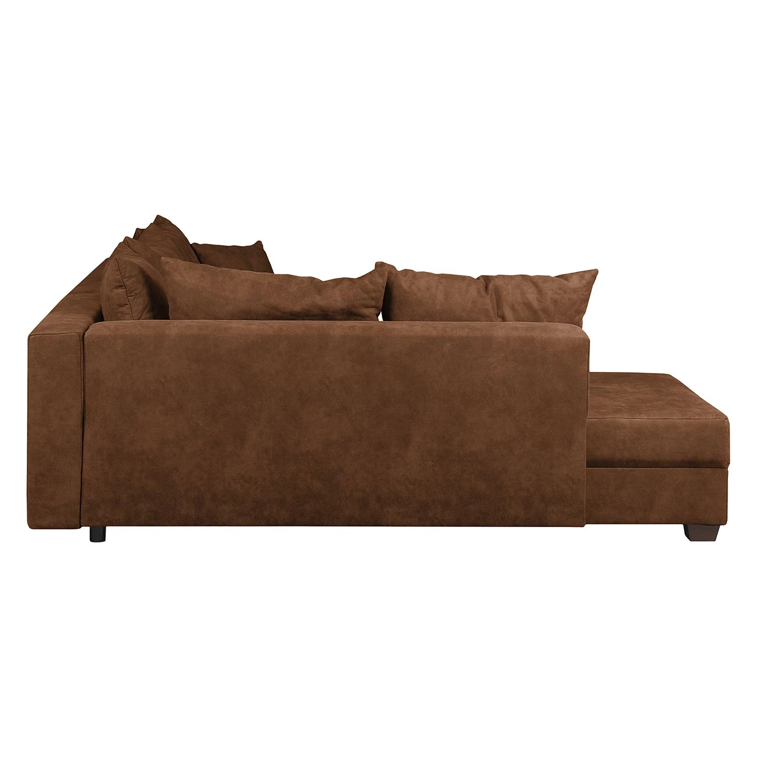 Loftscape Canapé d'angle Inywa - Convertible / montable des deux côtés - Aspect cuir antique - Microfibre Priya: Cognac - Avec fonction couchage 11 Loftscape Canapé d'angle Inywa - Convertible / montable des deux côtés - Aspect cuir antique - Microfibre Priya: Cognac - Avec fonction couchage – Image 9