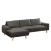 Mørteens Canapé d'angle Lauris - Gris - Méridienne courte à gauche (vue de face) -Meubles de salon Soldes ecksofa lauris samt longchair davorstehend links grau 4880812