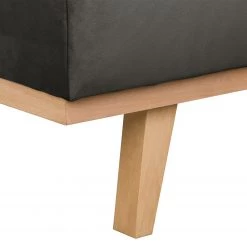 Mørteens Canapé d'angle Lauris - Gris - Méridienne courte à gauche (vue de face) -Meubles de salon Soldes ecksofa lauris samt longchair davorstehend links grau 4880852