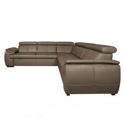 Loftscape Canapé d'angle Olival II - Noix de muscade -Meubles de salon Soldes ecksofa lavos echtleder muskat 4195588