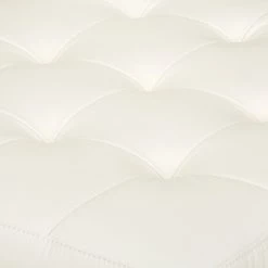 Fredriks Canapé d'angle Lyneal Cuir véritable - Blanc - Méridienne longue à droite (vue de face) -Meubles de salon Soldes ecksofa lyneal echtleder ottomane davorstehend rechts weiss 4270584