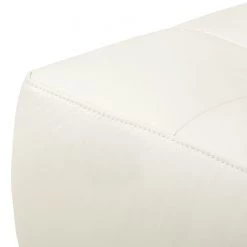 Fredriks Canapé d'angle Lyneal Cuir véritable - Blanc - Méridienne longue à droite (vue de face) -Meubles de salon Soldes ecksofa lyneal echtleder ottomane davorstehend rechts weiss 4270592