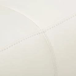 Fredriks Canapé d'angle Lyneal Cuir véritable - Blanc - Méridienne longue à droite (vue de face) -Meubles de salon Soldes ecksofa lyneal echtleder ottomane davorstehend rechts weiss 4270616