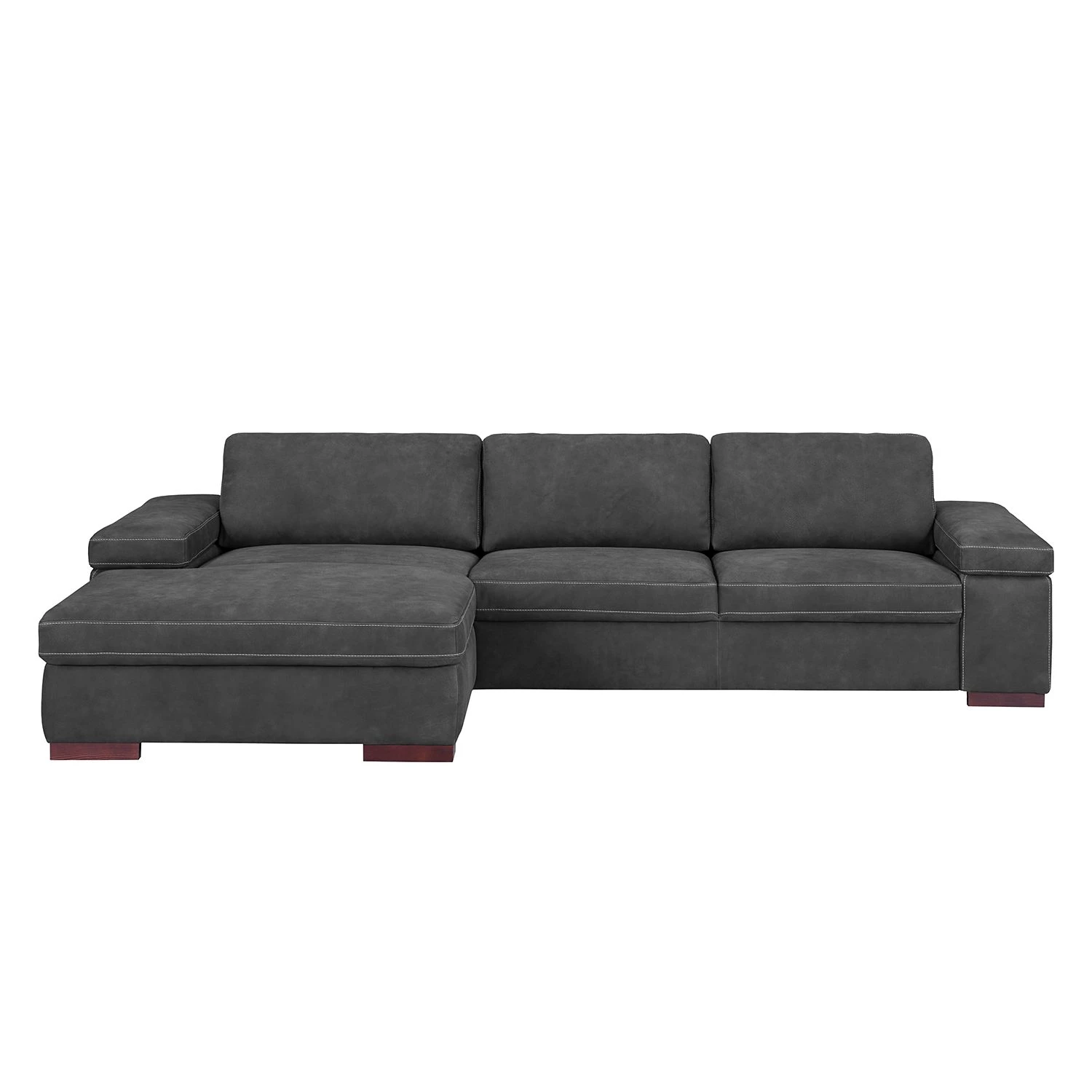 Ars Natura Canapé d'angle Maine - Gris foncé - Méridienne courte à gauche (vue de face) 5 Ars Natura Canapé d'angle Maine - Gris foncé - Méridienne courte à gauche (vue de face) – Image 3