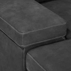 Ars Natura Canapé d'angle Maine - Gris foncé - Méridienne courte à gauche (vue de face) 27 Ars Natura Canapé d'angle Maine - Gris foncé - Méridienne courte à gauche (vue de face) -Meubles de salon Soldes ecksofa maine echtleder longchair davorstehend links dunkelgrau 4479756