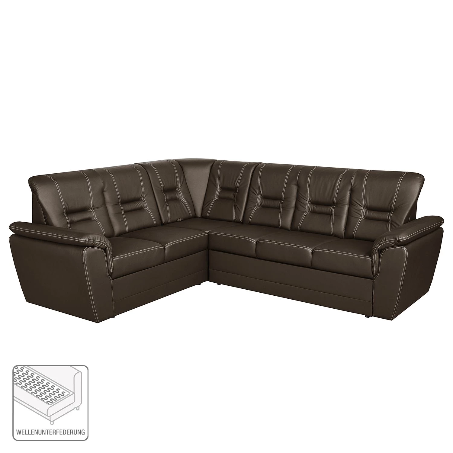 Modoform Canapé d'angle Marquette (convertible) - Angle à gauche (vu de face) 4 Modoform Canapé d'angle Marquette (convertible) - Angle à gauche (vu de face) – Image 2