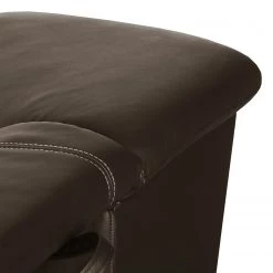 Modoform Canapé d'angle Marquette (convertible) - Angle à gauche (vu de face) 37 Modoform Canapé d'angle Marquette (convertible) - Angle à gauche (vu de face) -Meubles de salon Soldes ecksofa marquette mit schlaffunktion kunstleder dunkelbraun 2 sitzer davorstehend links 4085244