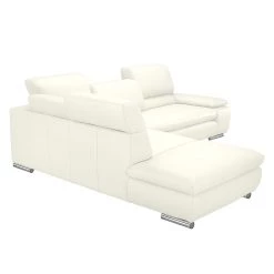 Fredriks Canapé d'angle Masca - Imitation cuir blanc - Méridienne à gauche (vue de face) 19 Fredriks Canapé d'angle Masca - Imitation cuir blanc - Méridienne à gauche (vue de face) -Meubles de salon Soldes ecksofa masca kunstleder weiss ottomane davorstehend links 444765