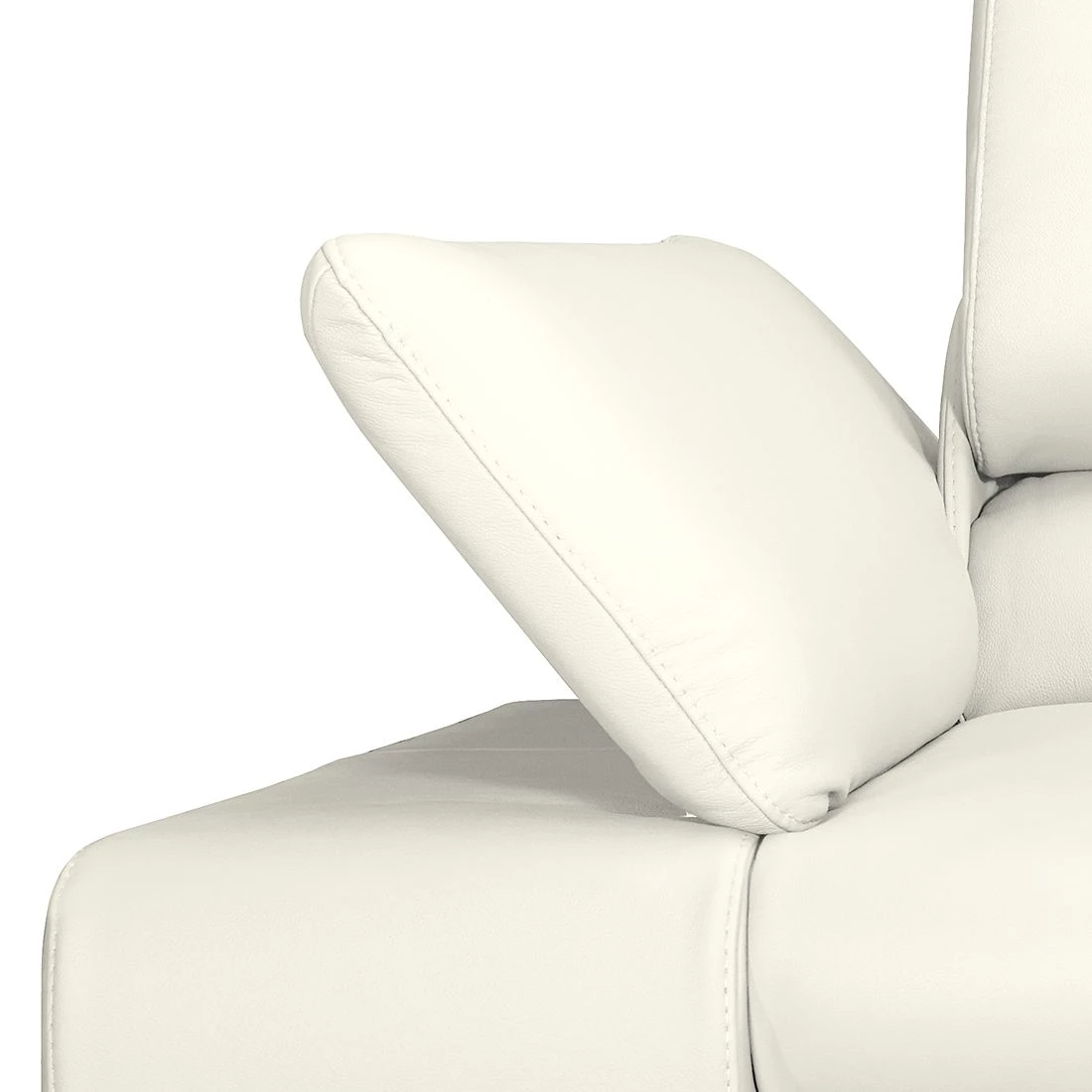 Fredriks Canapé d'angle Masca - Imitation cuir blanc - Méridienne à droite (vue de face) 11 Fredriks Canapé d'angle Masca - Imitation cuir blanc - Méridienne à droite (vue de face) – Image 9