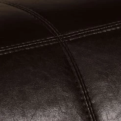 Maison Belfort Ensemble de canapés Nespolo - Cuir synthétique marron -Meubles de salon Soldes ecksofa nespolo kunstleder dunkelbraun ottomane davorstehend rechts 4576552 3