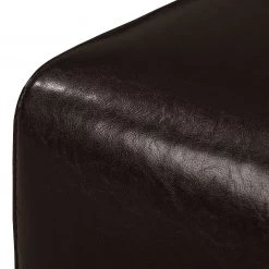 Maison Belfort Ensemble de canapés Nespolo - Cuir synthétique marron -Meubles de salon Soldes ecksofa nespolo kunstleder dunkelbraun ottomane davorstehend rechts 4576564 3