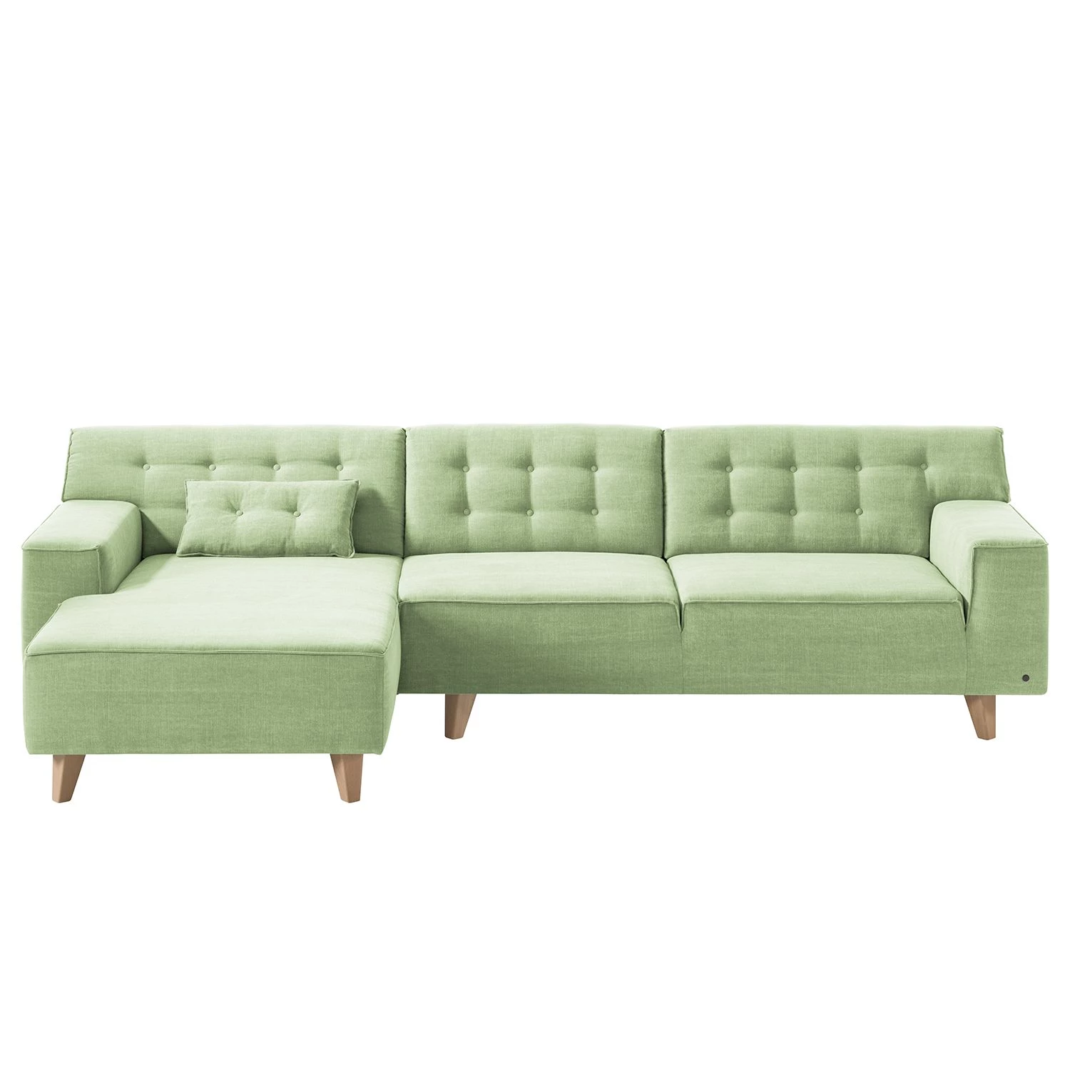 Tom Tailor Canapé d'angle Nordic Chic II - Tissu TUS : 5 pistaccio - Méridienne courte à gauche (vue de face) 5 Tom Tailor Canapé d'angle Nordic Chic II - Tissu TUS : 5 pistaccio - Méridienne courte à gauche (vue de face) – Image 3