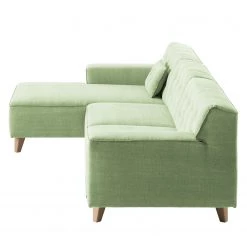 Tom Tailor Canapé d'angle Nordic Chic II - Tissu TUS : 5 pistaccio - Méridienne courte à gauche (vue de face) 19 Tom Tailor Canapé d'angle Nordic Chic II - Tissu TUS : 5 pistaccio - Méridienne courte à gauche (vue de face) -Meubles de salon Soldes ecksofa nordic chic ii webstoff longchair davorstehend rechts stoff tus5 pistaccio 5121856