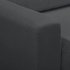 Mørteens Canapé d'angle Postville - Gris - Méridienne courte à gauche (vue de face) -Meubles de salon Soldes ecksofa postville strukturstoff longchair davorstehend links grau 4890292