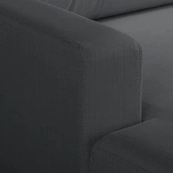 Mørteens Canapé d'angle Postville - Gris - Méridienne courte à gauche (vue de face) -Meubles de salon Soldes ecksofa postville strukturstoff longchair davorstehend links grau 4890308