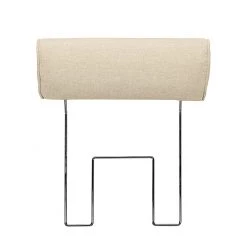 Loftscape Canapé d'angle Sharon - Tissu beige - Méridienne à gauche (vue de face) - 2 appuis-tête -Meubles de salon Soldes ecksofa sharon webstoff beige ottomane davorstehend links 414072