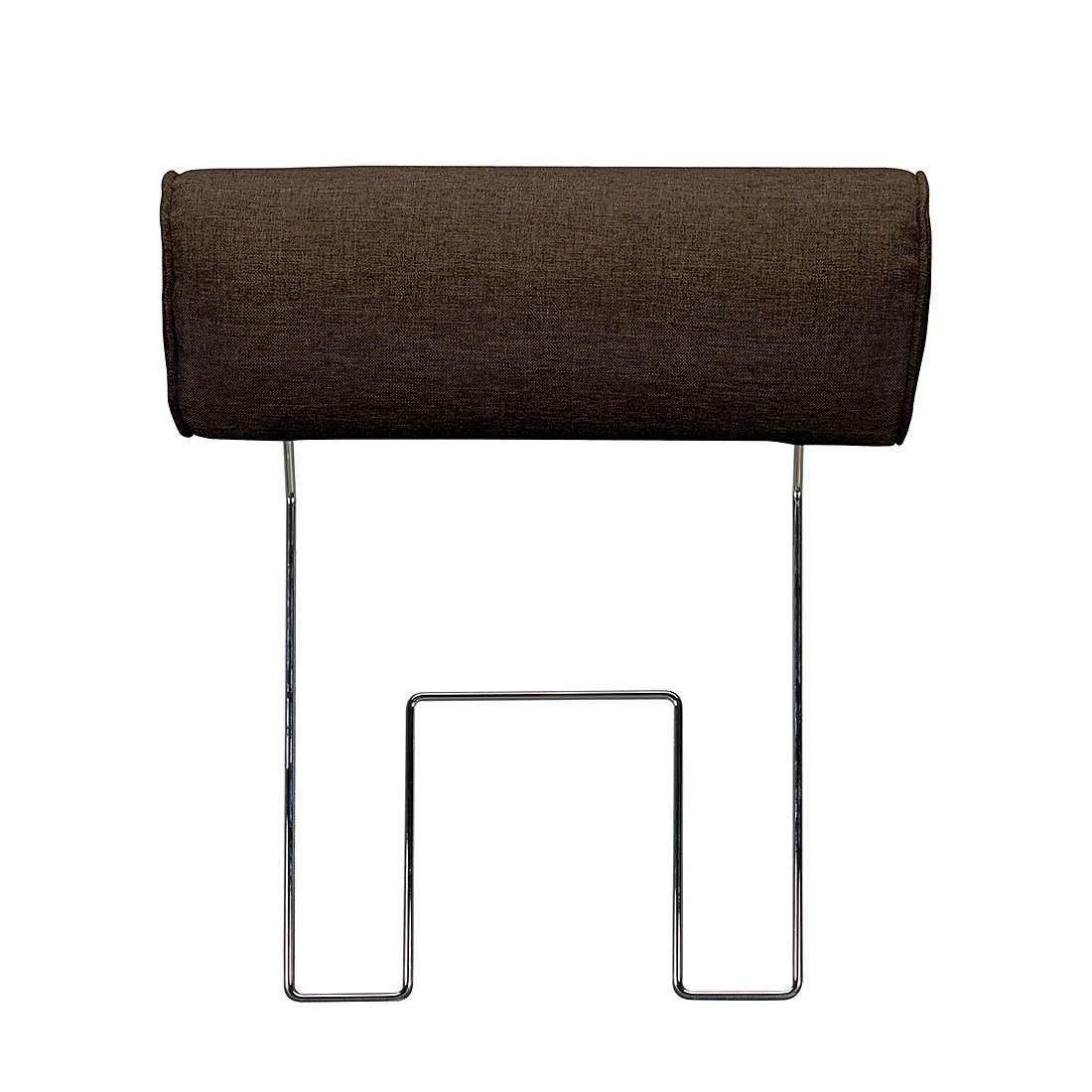 Loftscape Canapé d'angle Sharon - Tissu marron - noir - Méridienne à droite (vue de face) - 2 appuis-tête 6 Loftscape Canapé d'angle Sharon - Tissu marron - noir - Méridienne à droite (vue de face) - 2 appuis-tête – Image 4