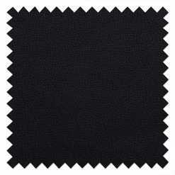 Fredriks Canapé d'angle Sibenik - Méridienne courte à droite (vue de face) - Sans repose-pieds -Meubles de salon Soldes ecksofa sibenik kunstleder schwarz strukturstoff schwarz grau ottomane davorstehend rechts 399238