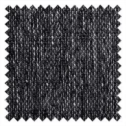 Fredriks Canapé d'angle Sibenik - Méridienne courte à droite (vue de face) - Sans repose-pieds -Meubles de salon Soldes ecksofa sibenik kunstleder schwarz strukturstoff schwarz grau ottomane davorstehend rechts 399239