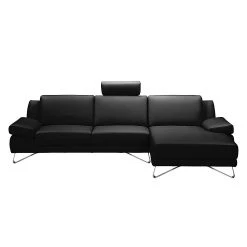 Loftscape Canapé d'angle Silvano - Sans appui-tête 18 Loftscape Canapé d'angle Silvano - Sans appui-tête -Meubles de salon Soldes ecksofa silvano echtleder schwarz longchair davorstehend rechts 490891