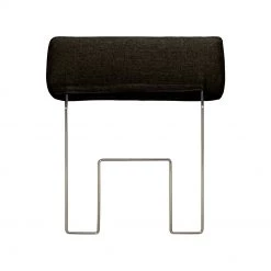 Loftscape Canapé d'angle Silvano - Tissu marron noir - Méridienne à gauche (vue de face) Sans appui-tête -Meubles de salon Soldes ecksofa silvano webstoff braun schwarz longchair davorstehend links 514195