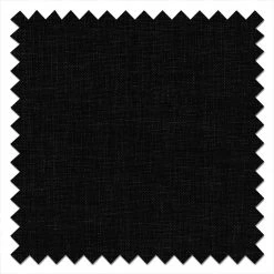 Loftscape Canapé d'angle Silvano - Tissu noir - Méridienne à droite (vue de face) Sans appui-tête -Meubles de salon Soldes ecksofa silvano webstoff schwarz longchair davorstehend rechts 514690