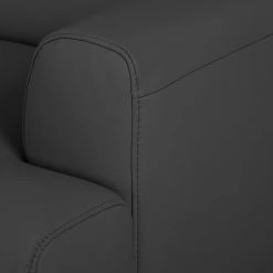 Fredriks Canapé d'angle Sisto II - Anthracite - Méridienne courte à gauche (vue de face) -Meubles de salon Soldes ecksofa sisto ii echtleder longchair davorstehend links anthrazit 3609137