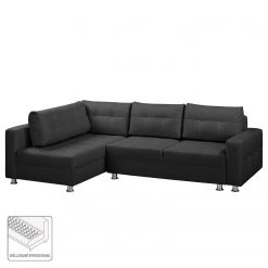 Fredriks Canapé d'angle Upwell (convertible) - Tissu structuré -Meubles de salon Soldes ecksofa upwell mit schlaffunktion strukturstoff ottomane davorstehend links anthrazit 5050772