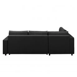 Fredriks Canapé d'angle Upwell (convertible) - Tissu structuré -Meubles de salon Soldes ecksofa upwell mit schlaffunktion strukturstoff ottomane davorstehend links anthrazit 5050796