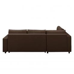 Fredriks Canapé d'angle Upwell (convertible) - Tissu structuré -Meubles de salon Soldes ecksofa upwell mit schlaffunktion strukturstoff ottomane davorstehend links kokosnuss braun 5050636