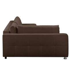 Fredriks Canapé d'angle Upwell (convertible) - Tissu structuré -Meubles de salon Soldes ecksofa upwell mit schlaffunktion strukturstoff ottomane davorstehend links kokosnuss braun 5050640
