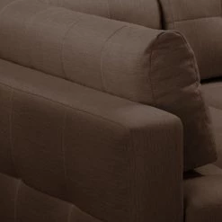 Fredriks Canapé d'angle Upwell (convertible) - Tissu structuré -Meubles de salon Soldes ecksofa upwell mit schlaffunktion strukturstoff ottomane davorstehend links kokosnuss braun 5050652