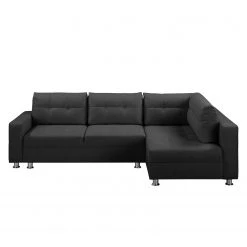Fredriks Canapé d'angle Upwell (convertible) - Tissu structuré 23 Fredriks Canapé d'angle Upwell (convertible) - Tissu structuré -Meubles de salon Soldes ecksofa upwell mit schlaffunktion strukturstoff ottomane davorstehend rechts anthrazit 5051036