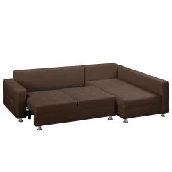 Fredriks Canapé d'angle Upwell (convertible) - Tissu structuré 21 Fredriks Canapé d'angle Upwell (convertible) - Tissu structuré -Meubles de salon Soldes ecksofa upwell mit schlaffunktion strukturstoff ottomane davorstehend rechts kokosnuss braun 5050912