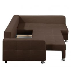 Fredriks Canapé d'angle Upwell (convertible) - Tissu structuré 26 Fredriks Canapé d'angle Upwell (convertible) - Tissu structuré -Meubles de salon Soldes ecksofa upwell mit schlaffunktion strukturstoff ottomane davorstehend rechts kokosnuss braun 5050928