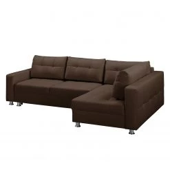 Fredriks Canapé d'angle Upwell (convertible) - Tissu structuré 29 Fredriks Canapé d'angle Upwell (convertible) - Tissu structuré -Meubles de salon Soldes ecksofa upwell mit schlaffunktion strukturstoff ottomane davorstehend rechts kokosnuss braun 5050940