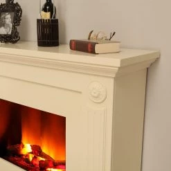 Montreux Cheminée électrique Ferla - Blanc crème 18 Montreux Cheminée électrique Ferla - Blanc crème -Meubles de salon Soldes elektrokamin ferla cremeweiss 3476205