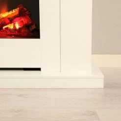 Montreux Cheminée électrique Landia - Blanc -Meubles de salon Soldes elektrokamin landia weiss 3478169