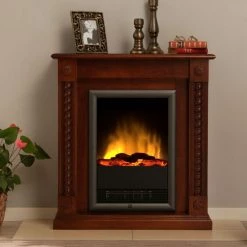 Montreux Cheminée électrique Mode - Noyer antique 26 Montreux Cheminée électrique Mode - Noyer antique -Meubles de salon Soldes elektrokamin mode nussbaum antik 1923490