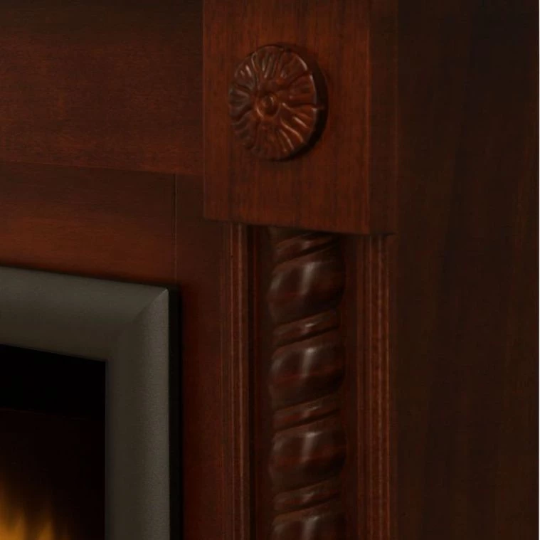 Montreux Cheminée électrique Mode - Noyer antique 9 Montreux Cheminée électrique Mode - Noyer antique – Image 7